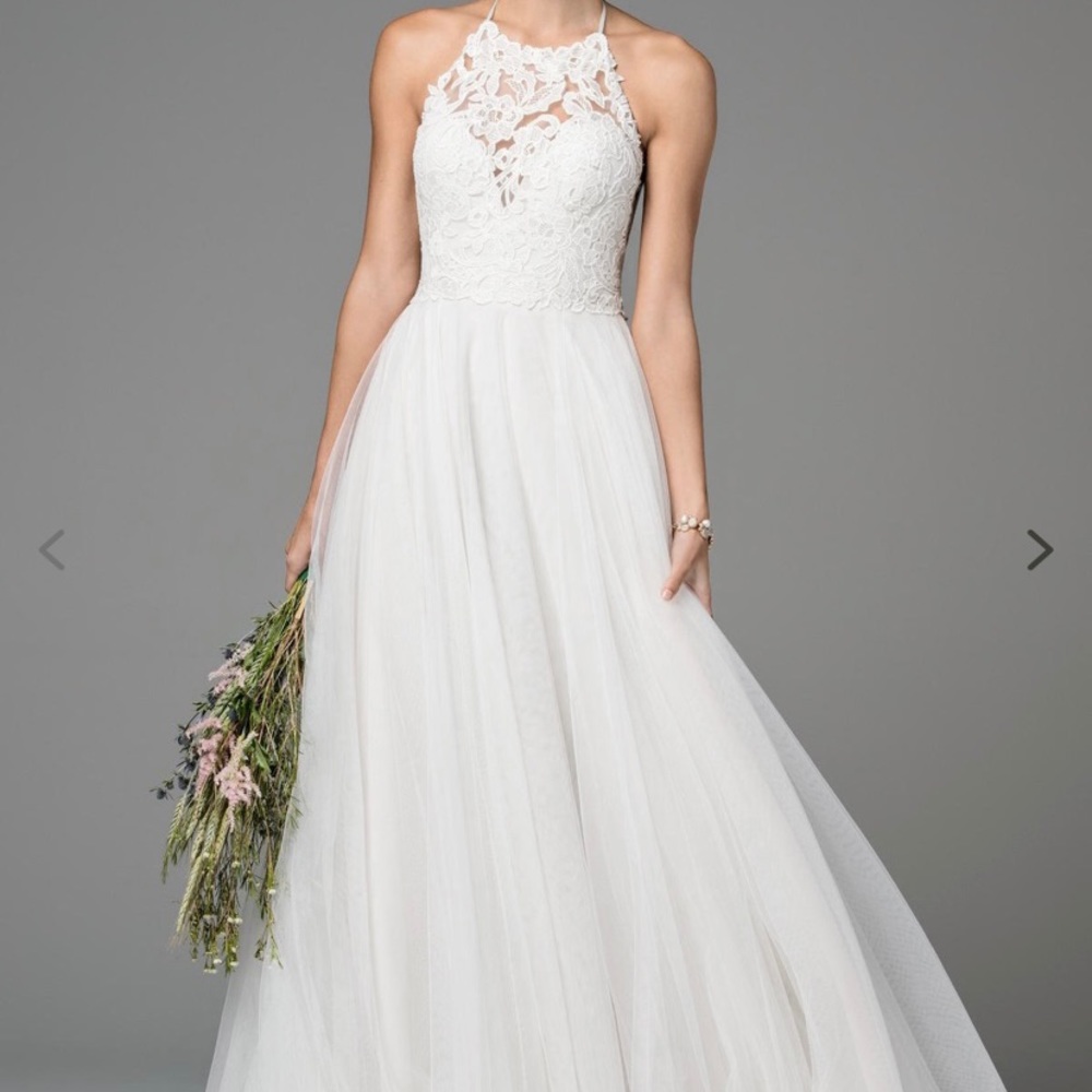 Lace Wedding Dress - size 6